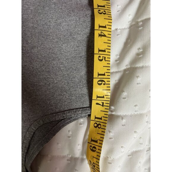 Free People Intimately Gray Bodysuit with Adjustable Straps, Size XS/S - Picture 5 of 5